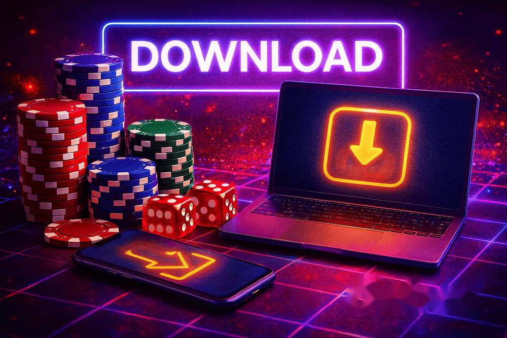 Download rápido do app kk7win para smartphones